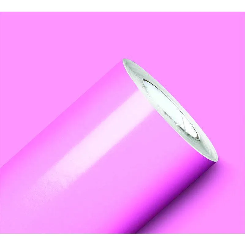Adesivo Vinil Envelopamento Móveis Rosa Claro 7,5M X 50Cm