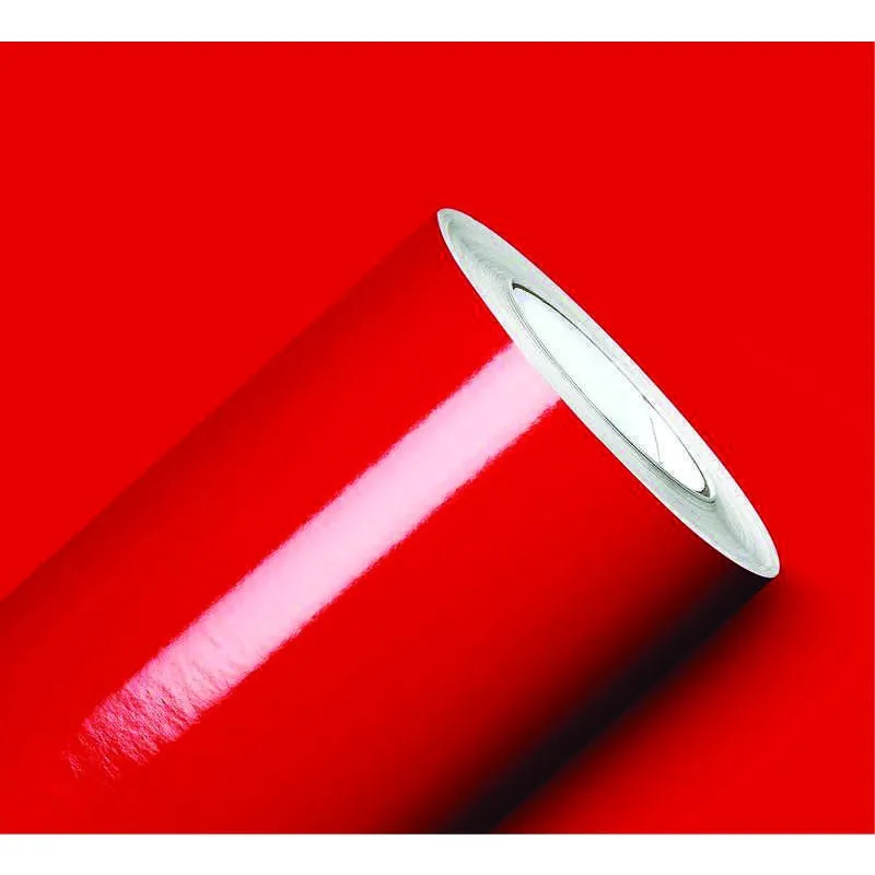 Adesivo Vinil Envelopamento Móveis Vermelho Vivo 7,5M X 50Cm