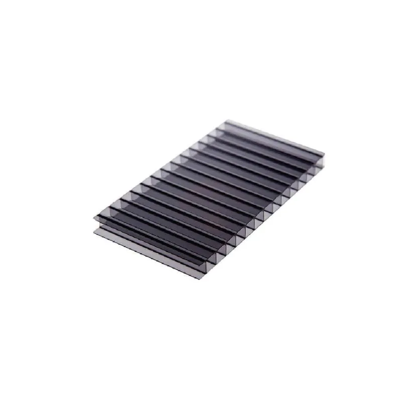 Chapa De Policarbonato Alveolar Fume 6mm - 2,10m X 3,00m - Importado