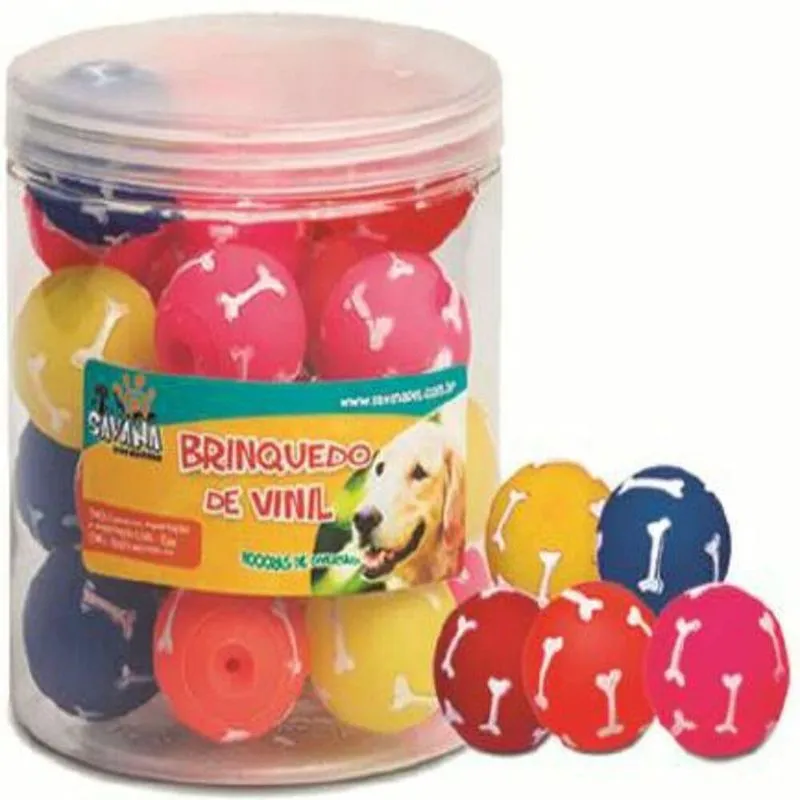 Mini bola osso 1 unidade - DOG158 com 1 un