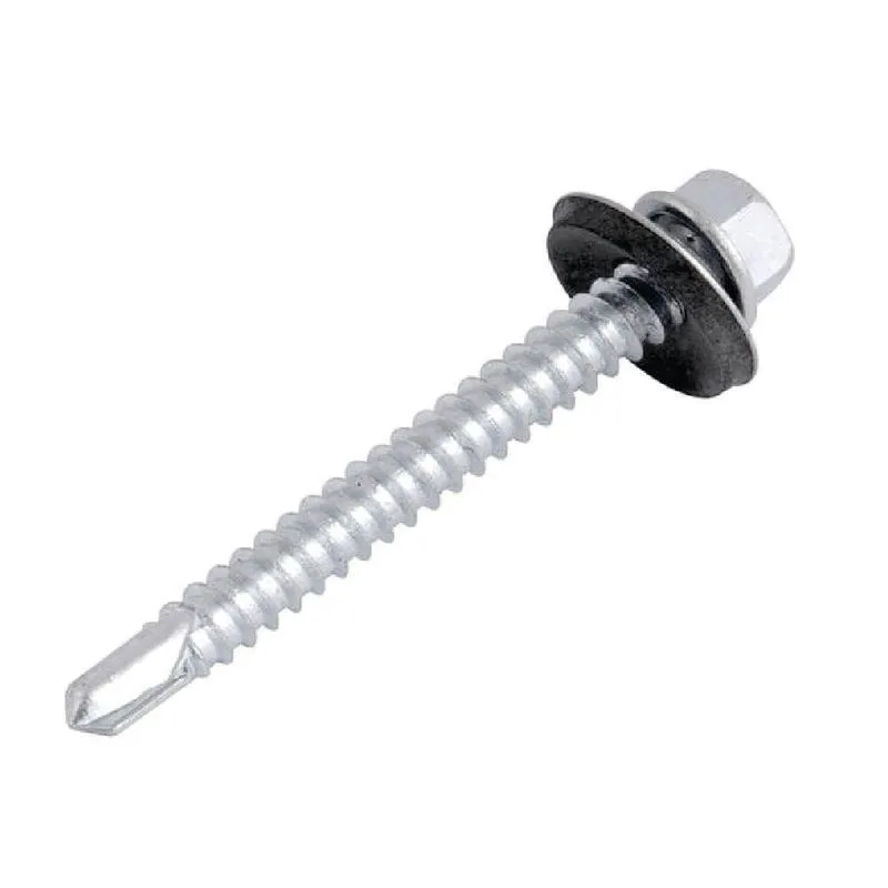 Parafuso Auto Brocante Cabeça Sextavada 5,5 X 2 Em Inox Natural Ciser