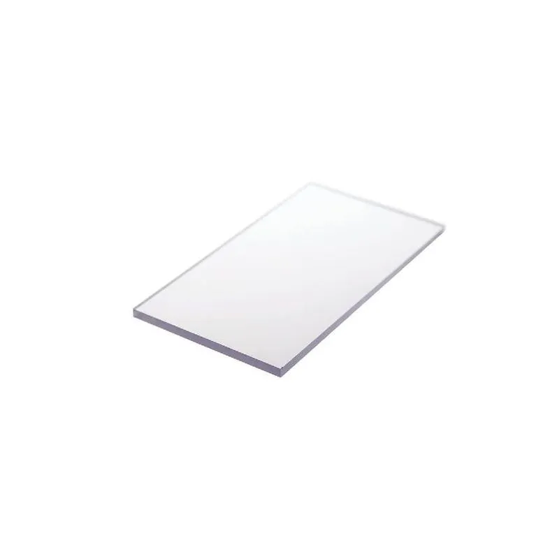 Chapa De Policarbonato Compacto Lexan Sabic Cristal 4mm Transparente Para Residencial Rm