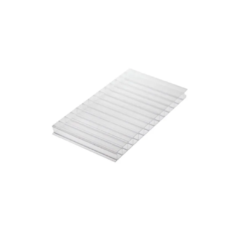 Chapa De Policarbonato Alveolar Cristal 6mm - 2,10m X 4,00m - Importado