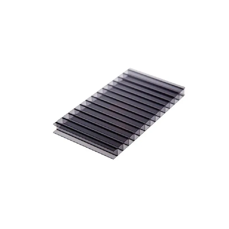 Chapa De Policarbonato Alveolar Fume 10mm 2,10m X 6,00m Cortado C- 2m P-