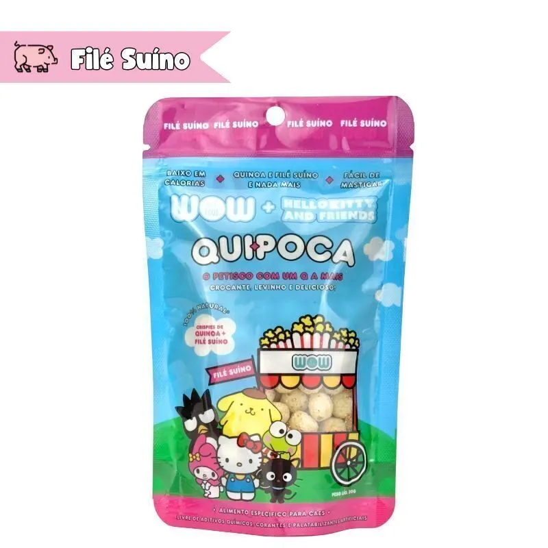 Petisco WOW para Cães Quipoca de Filé Suíno 30g