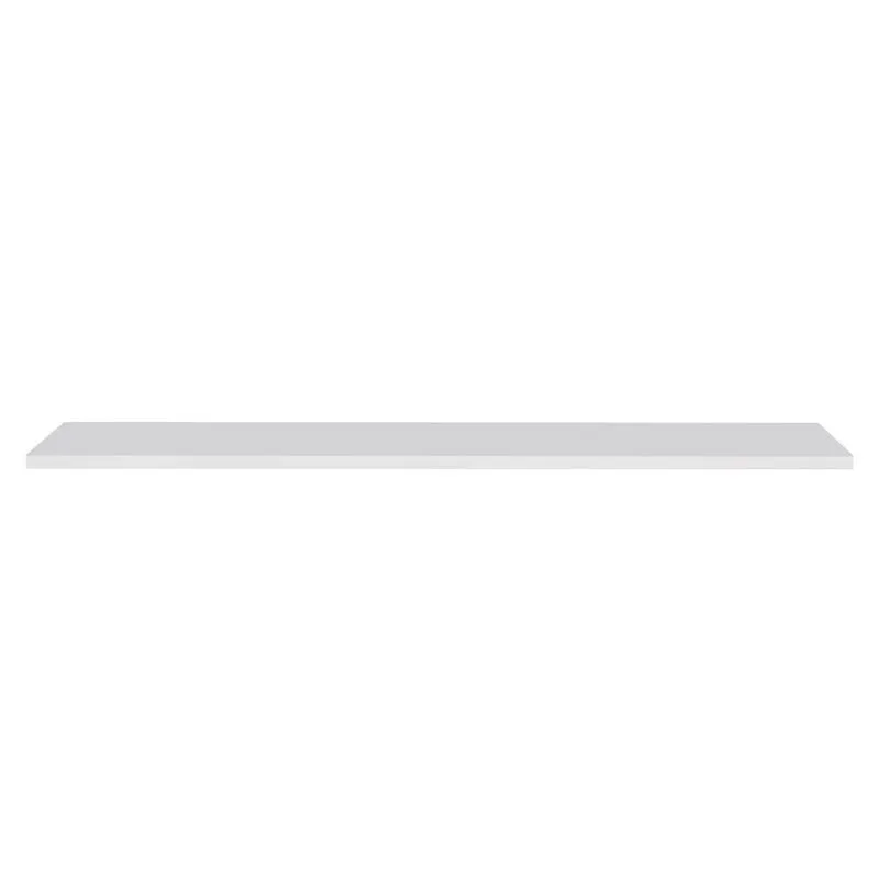 Prateleira Flutuante Para Lavanderia com Suporte Invisível 91x20cm Yara Branco - Lumil
