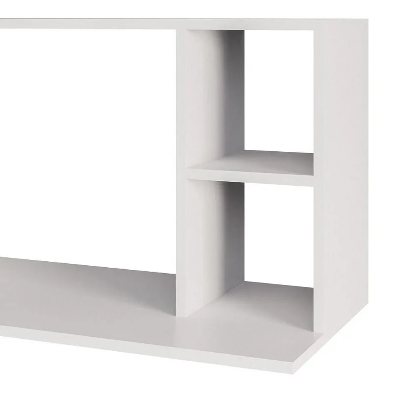 Suporte Micro-ondas Forno Armário Aéreo 80cm 2 Prateleiras Maya M24 Branco - Mpozenato