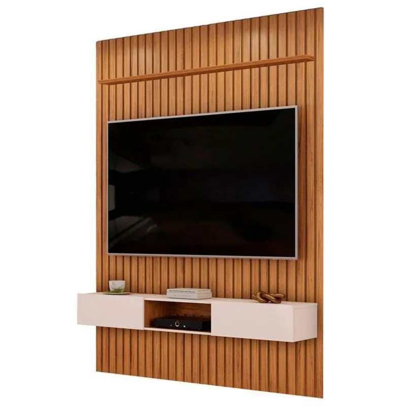 Painel Tv 65 183cm Bancada Suspensa Noah D04 Freijó-off - Mpozenato