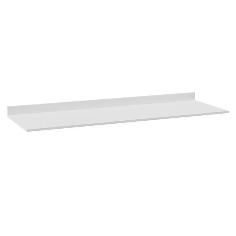 Tampo Para Balcão De Cozinha 148cm Mdp Z34 Branco - Mpozenato