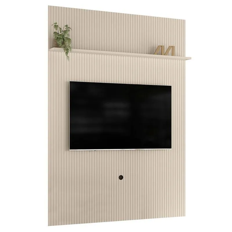 Painel Para Tv 75 Polegadas 179cm Logus Z10 Off White Mpozenato