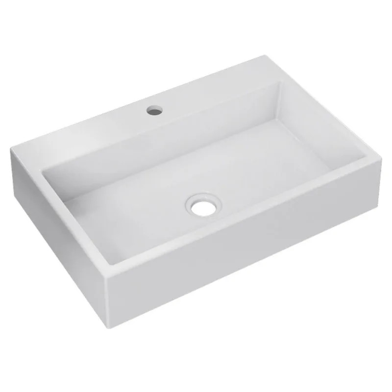 Cuba Pia De Apoio Para Banheiro Retangular 55cm Ivy C08 Branco Mpozenato - Mpozenato