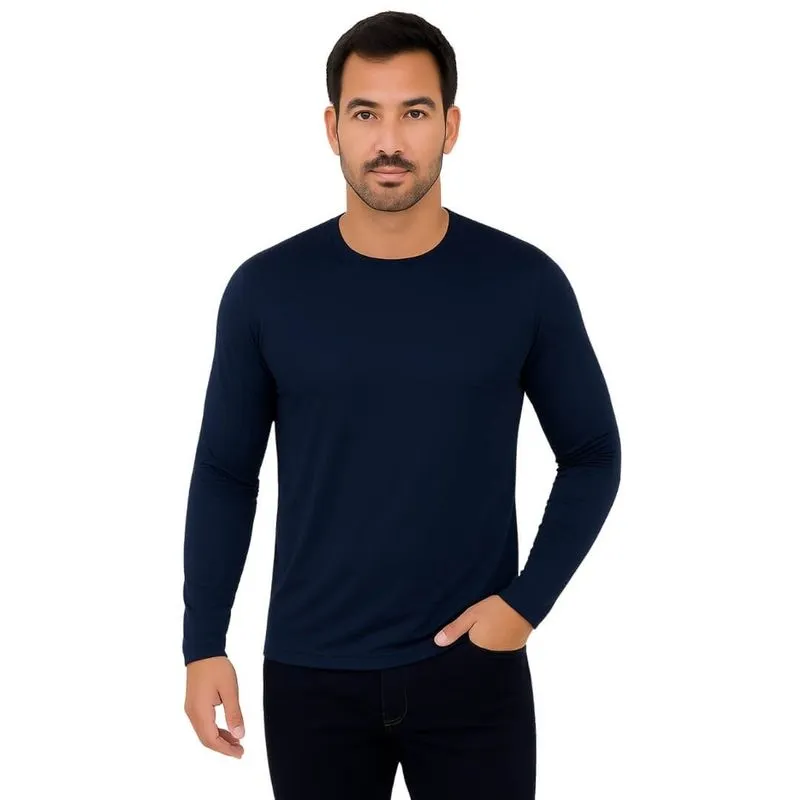 Camiseta Masculina Mormaii 582186 Manga Longa Térmica G / MARINHO