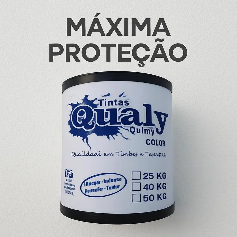 Textura Lisa Barrica 20kg Branco Antimofo Durabilidade