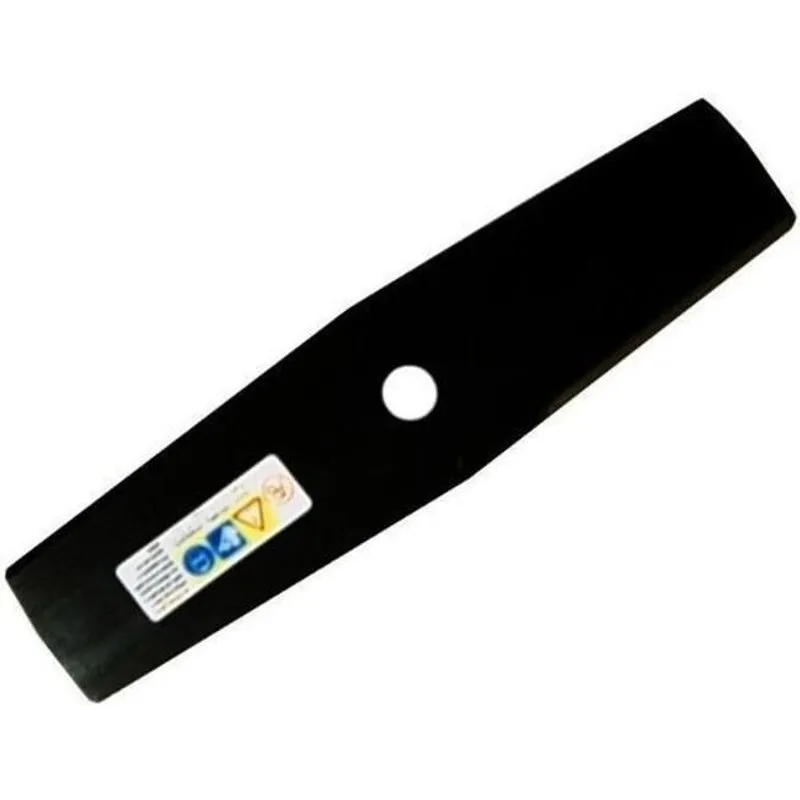 Lâmina Faca 2 Pontas Roçadeira 350mm Furo 1 Pol 1,8 Manganes