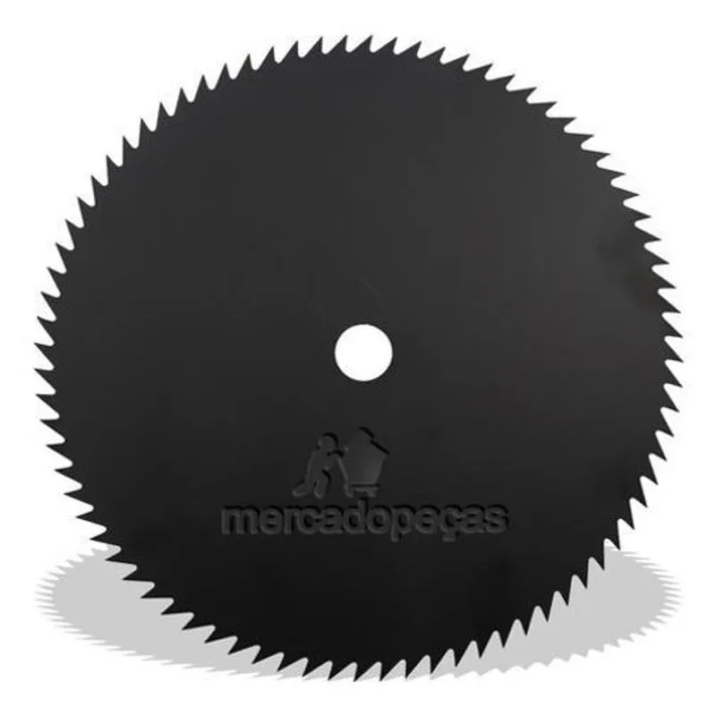 Lâmina Serra Para Roçadeira 80 Dentes 300mm Furo De 20mm