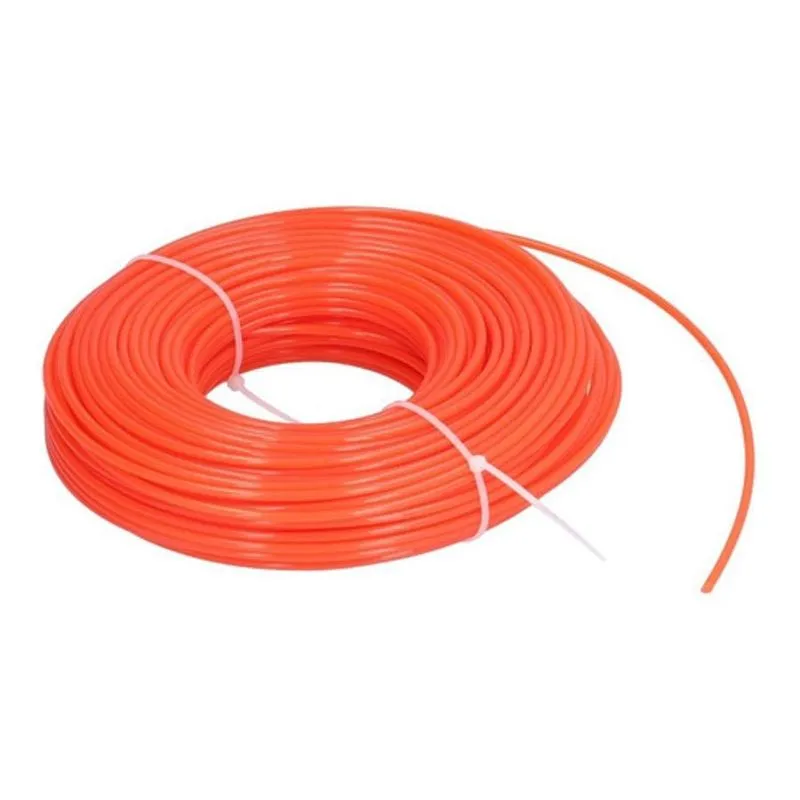 Fio De Nylon Para Roçadeiras 3.0mm 15 Metros - Perfil Redondo