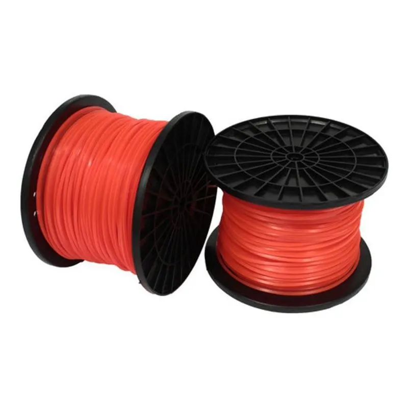 Fio De Nylon Intertec Para Roçadeira 3,3mm Quadrado 2kg