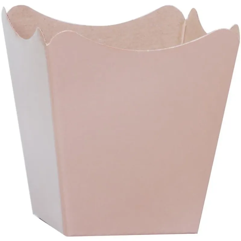 Cachepot Paper Liso Pote 11 Nude 11X11X9CM PCT.C/10