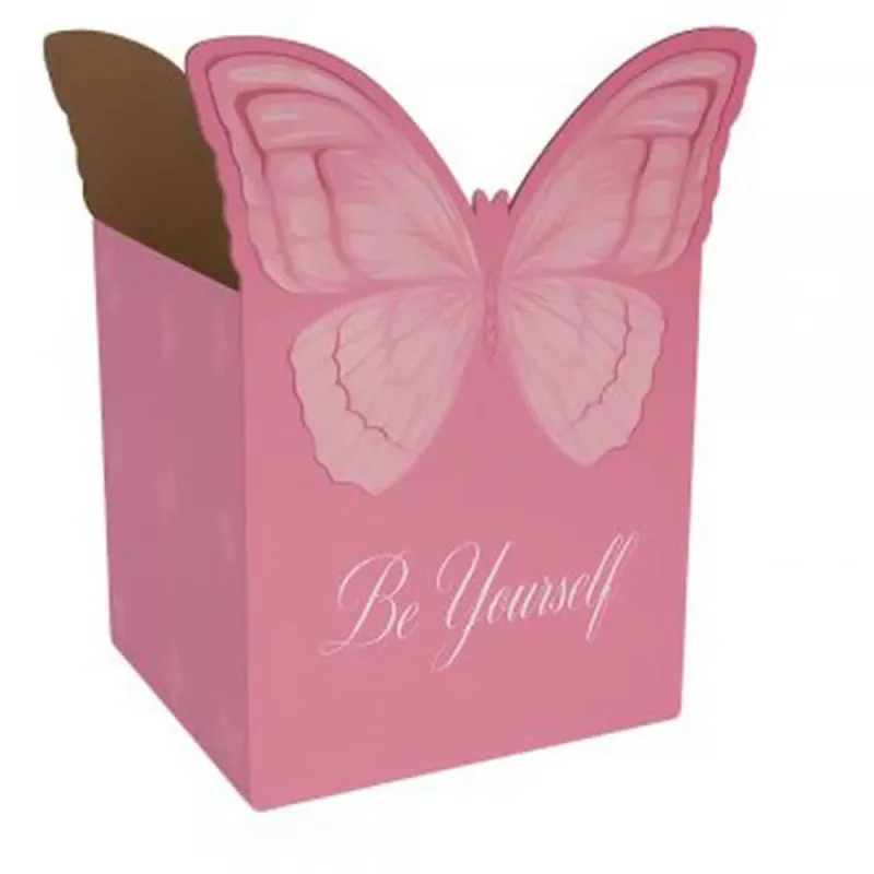 Cachepot Paper Decorado Pote 15 3D Butterfly 15X15X15C PCT.C/06
