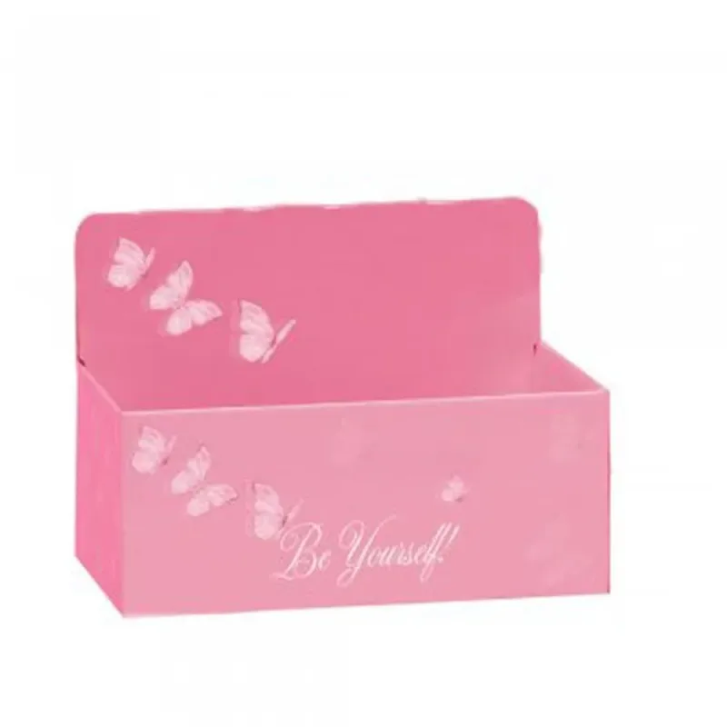 Cachepot Paper Decorado Butterfly Retangular 24X15X10C PCT.C/05