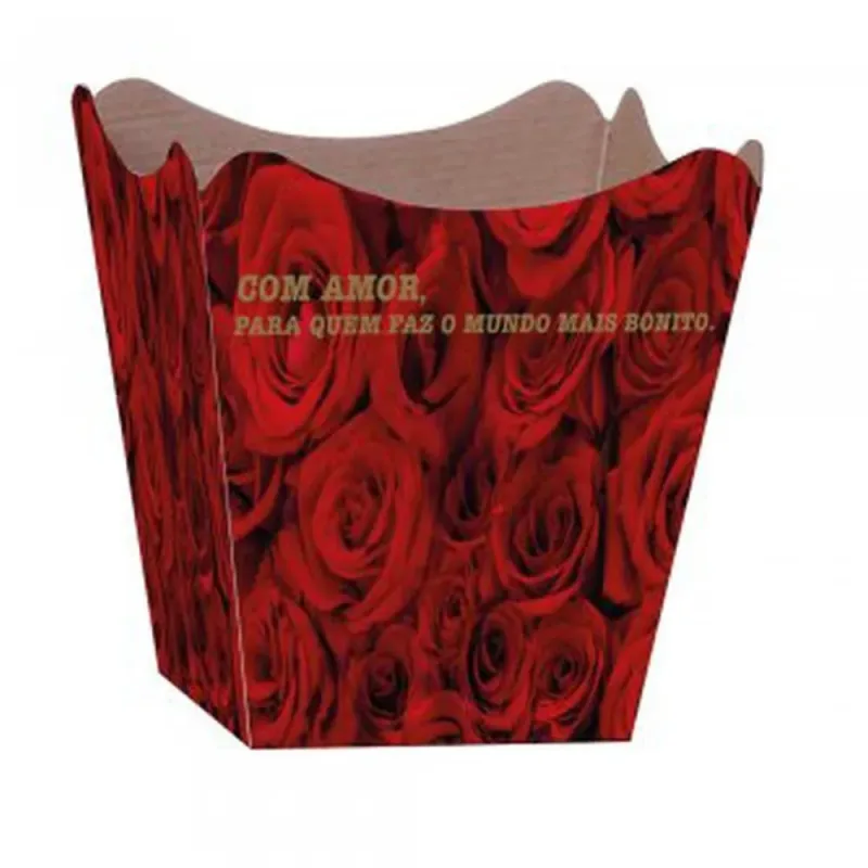Cachepot Paper Decorado Pote 15 Scarlet PCT.C/10