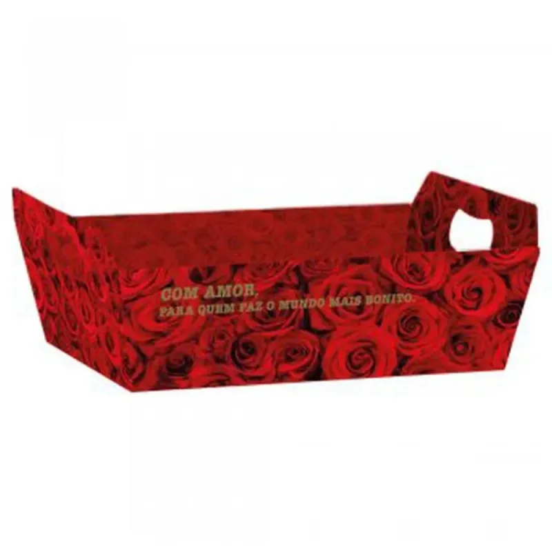 Cesta de Papel Scarlet P 21,5X8X15CM PCT.C/04