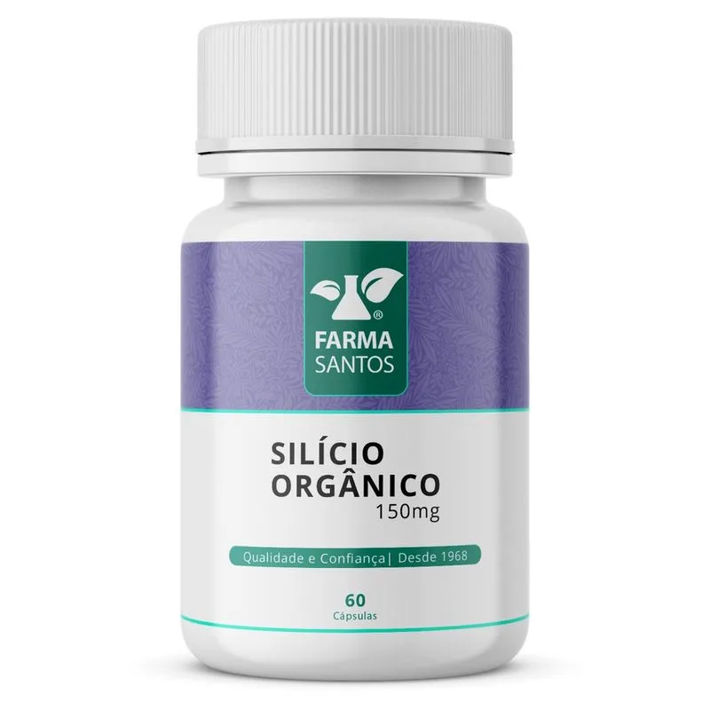 Silício Orgânico 150Mg 60 Cápsulas