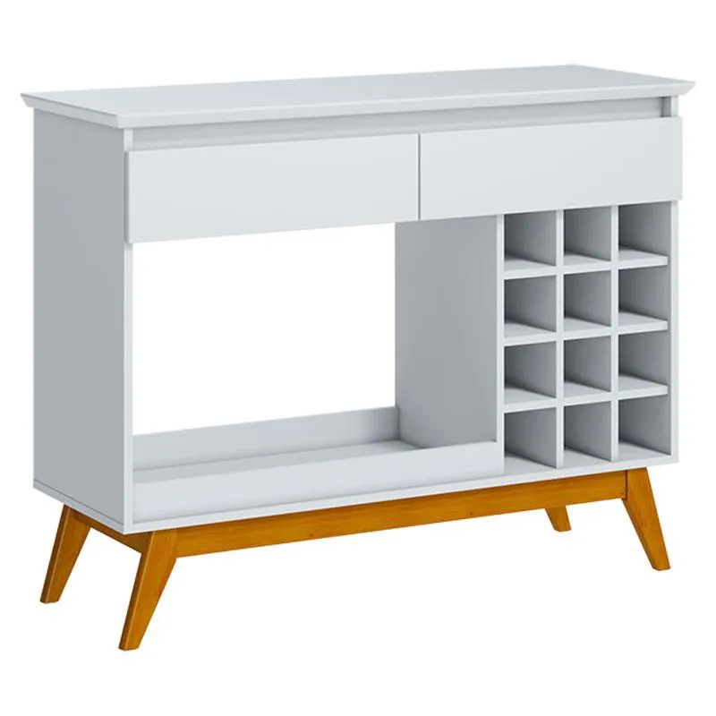 Aparador para Sala Ambiente Classic ad Branco Acetinado - Imcal