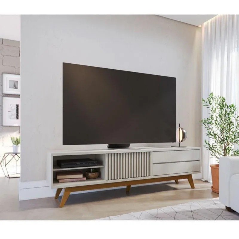 Rack Bancada Ambiente Veneza Off White Matte Colibri
