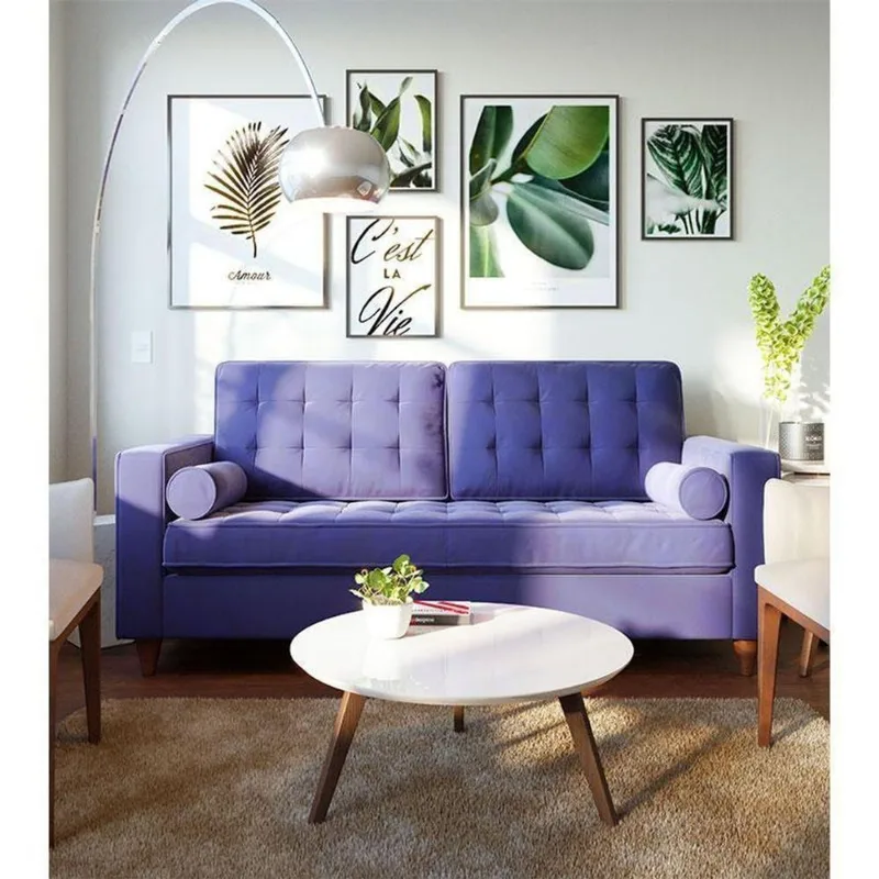 Mesa De Centro Ambiente Classic Redonda Off White - Imcal