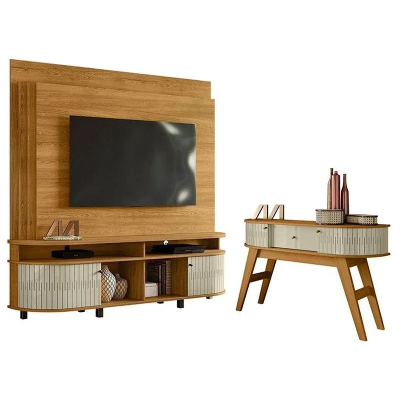 Estante Home Theater Daytona Com Aparador Estoril