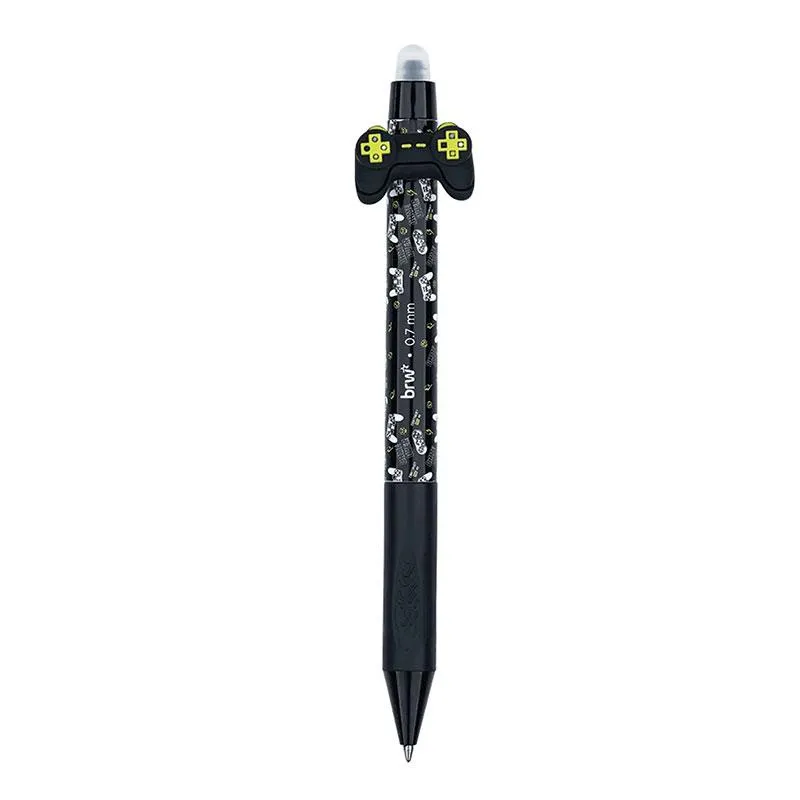 Caneta Esferográfica Apagável Player Preto CA0220 0.7mm - brw