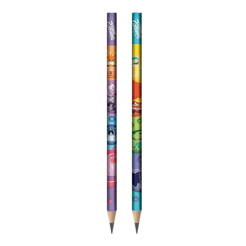 Kit Lápis de Escrever Divertidamente 5703 Azul Roxo 2 Unidades - Tris