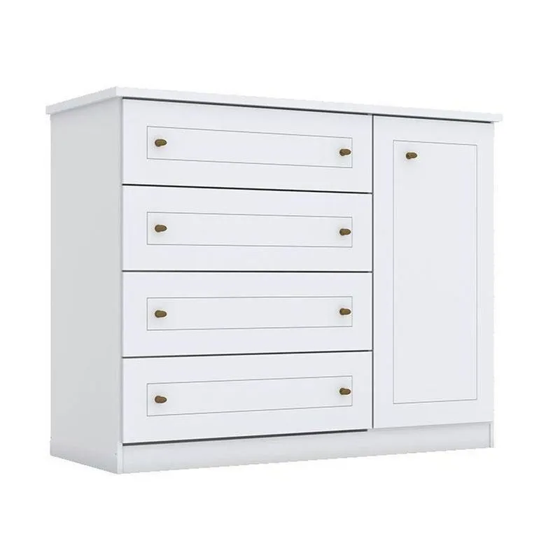 Cômoda Infantil Nova York Branco – Henn