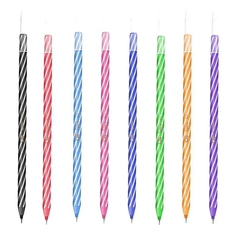 Caneta Esferográfica Spiro 0.7mm 8 Cores - Cis