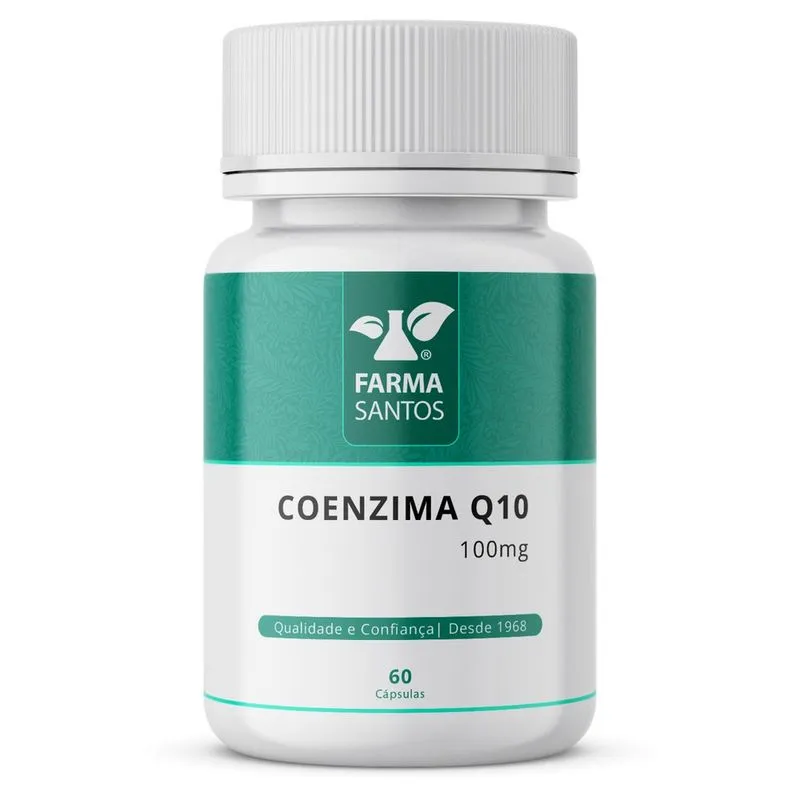 Coenzima Q10 Ubiquinona 100Mg 60 Cápsulas