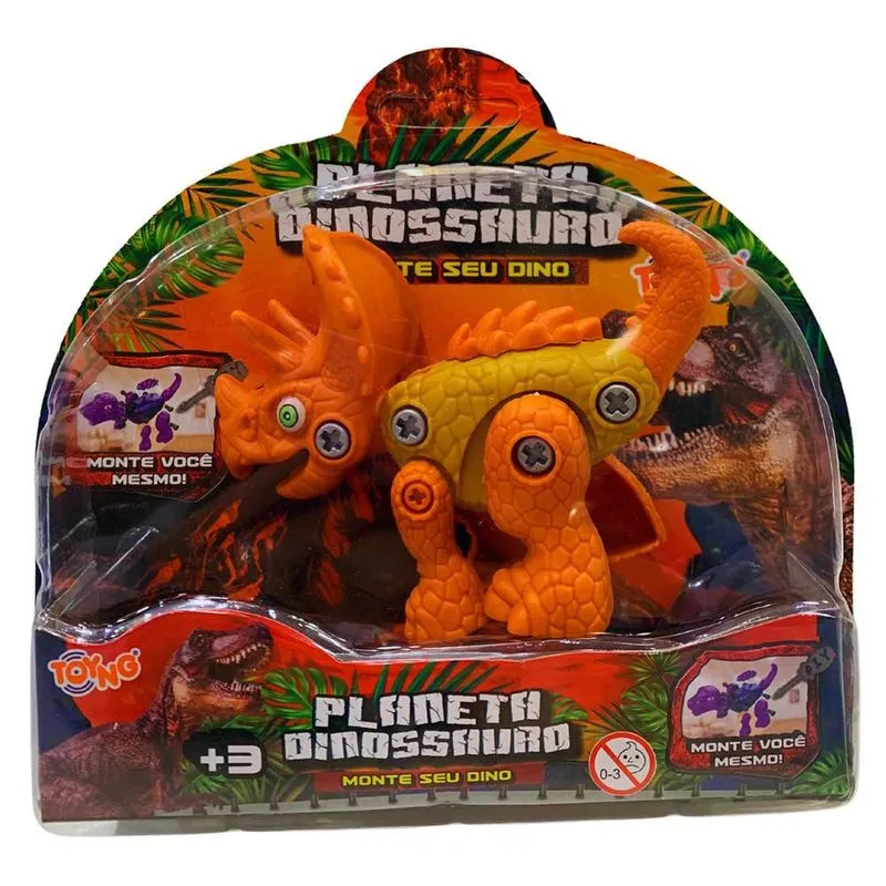 Dinossauro monta e desmonta Toyng