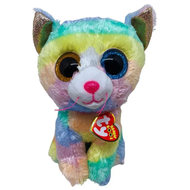 Pelúcia Colecionável Fofa ty Beanie Boos Toyng Heather