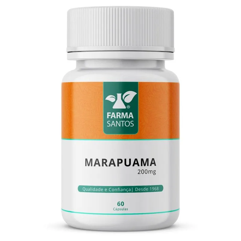 Marapuama 200mg 60 Cápsulas