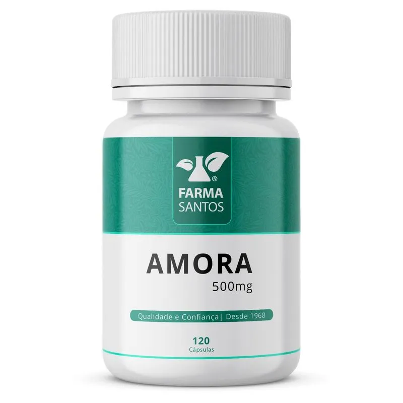 Amora 500mg 120 Cápsulas