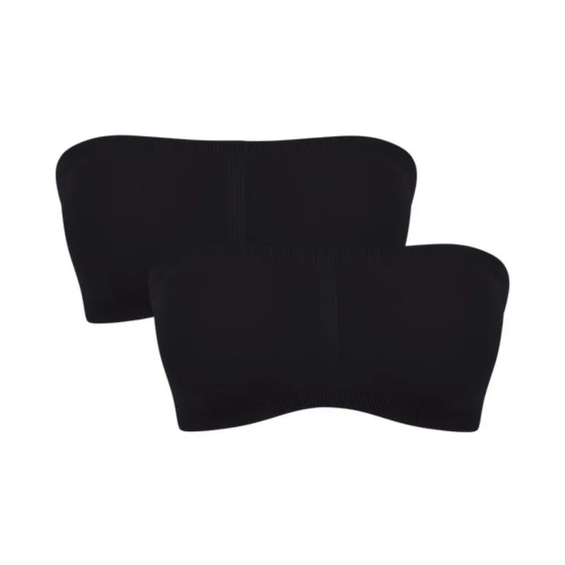 Kit 2 Top Tomara Que Caia Modelo Faixa Bojo Removível Trifil
