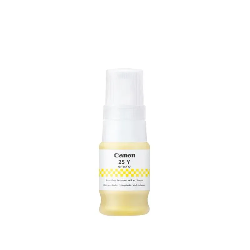 Refil de Tinta Canon GI-25Y Amarelo 37ml