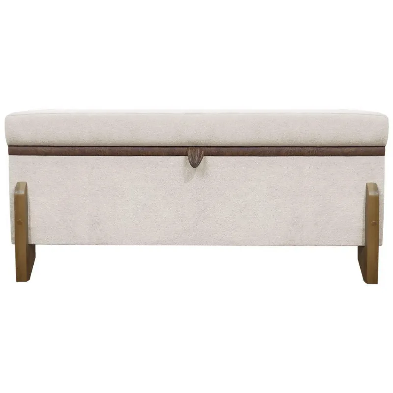 Puff Recamier Versallies 150 Cm Bege Bouclé