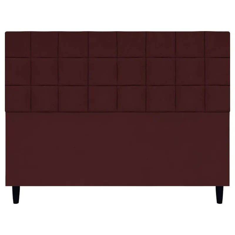 Cabeceira Estofada Para Cama Box Queen 160 Cm Florem Suede