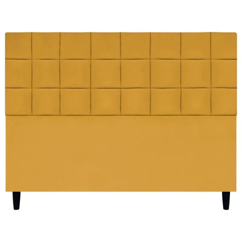 Cabeceira Estofada Para Cama Box Queen 160 Cm Florem Suede