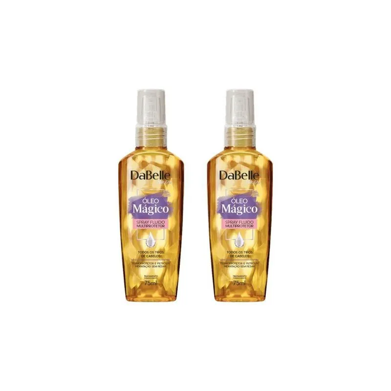 Oleo Capilar Dabelle 75Ml Magico Multiprot Spray-Kit C/2Un