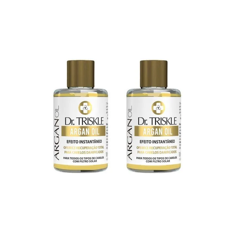 Oleo Capilar Dr Triskle 10Ml Argan Oil - Kit Com 2Un
