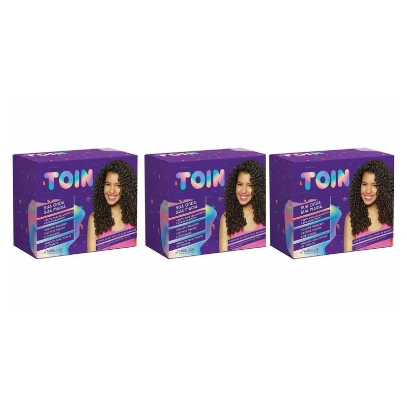 Creme Relaxante Kit Toinfloft - Kit Com 3Un
