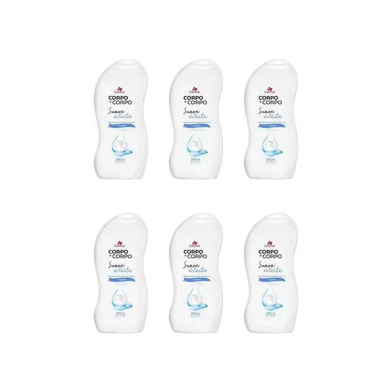 Hidratante Corporal Davene Corpo A Corpo 200Ml Sv-Kit C/6Un