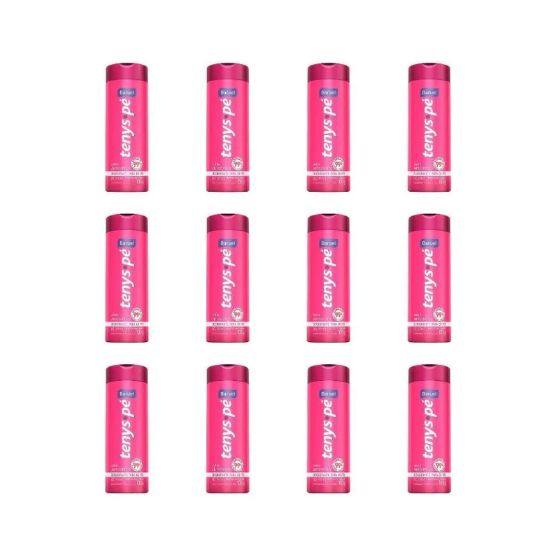 Talco Pes Tenys Pe Baruel Po 100g Woman-kit C/12un